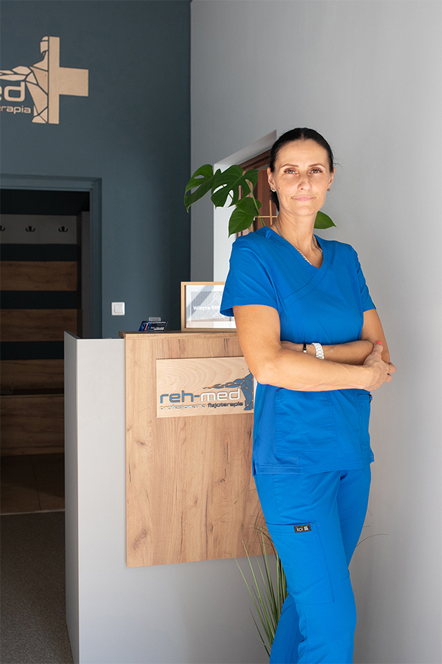specjalista fizjoterapii mgr Ewa Nowaczek-Jura